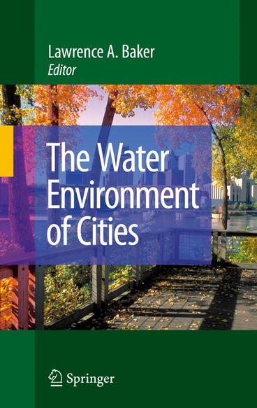 Book cover: The Water Environment of Cities